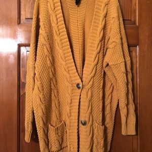 AGNES AND DORA SIZE XL BOYFRIEND CARDIGAN IN EUC